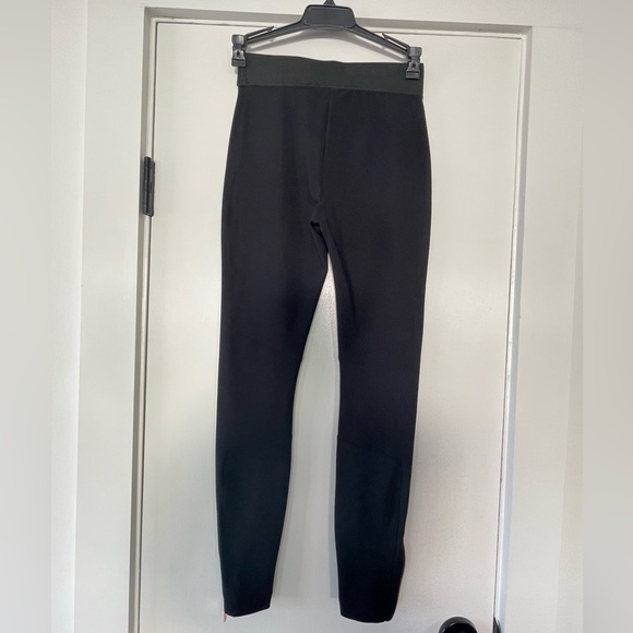 Ted Baker Black Pull On Jegging Legging Pant Ankle Zip Elastic Waist Sz0 (Small) - Picture 6 of 11